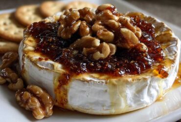 Baked Brie with Fig Jam