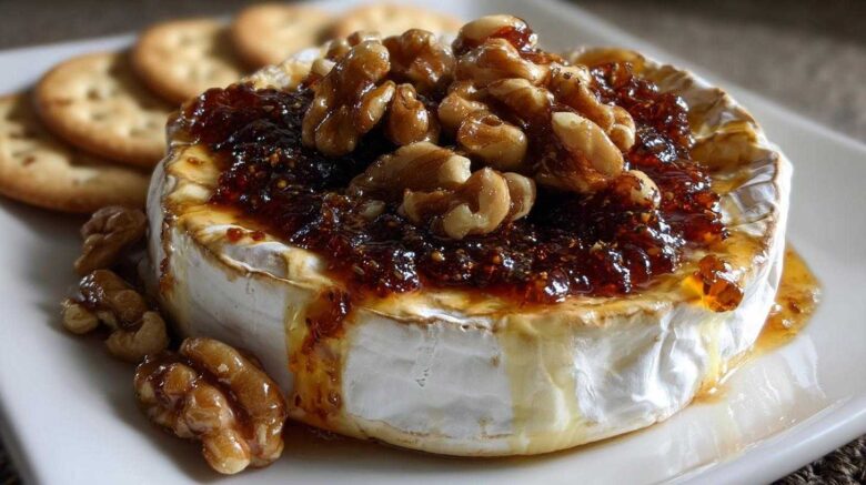 Baked Brie with Fig Jam