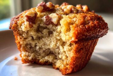 Banana walnut muffins