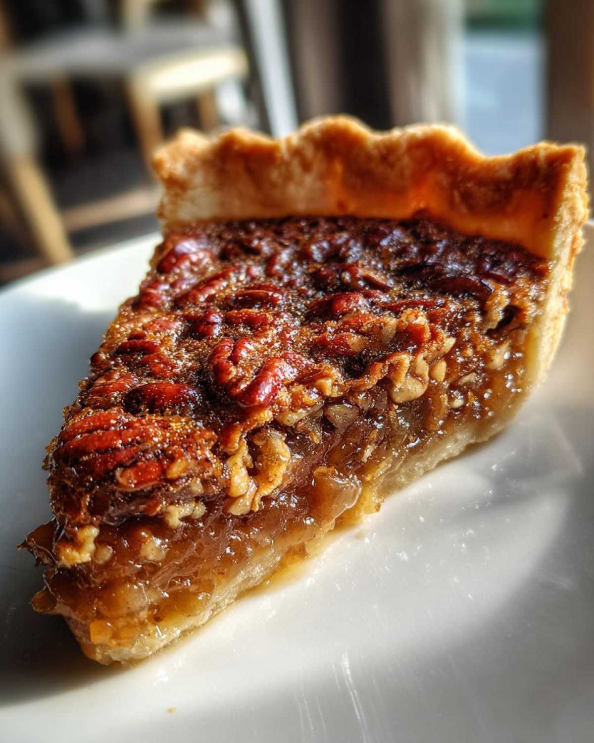 Brown Butter Bourbon Pecan Pie - detail 1