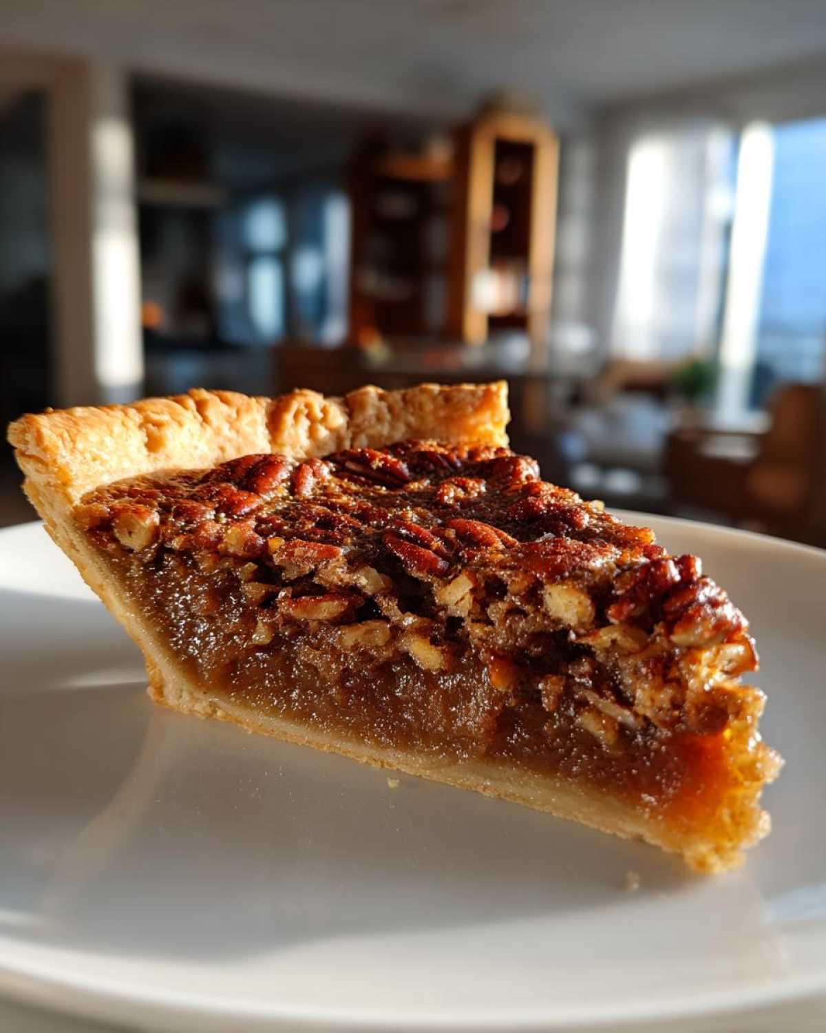 Brown Butter Bourbon Pecan Pie - detail 2