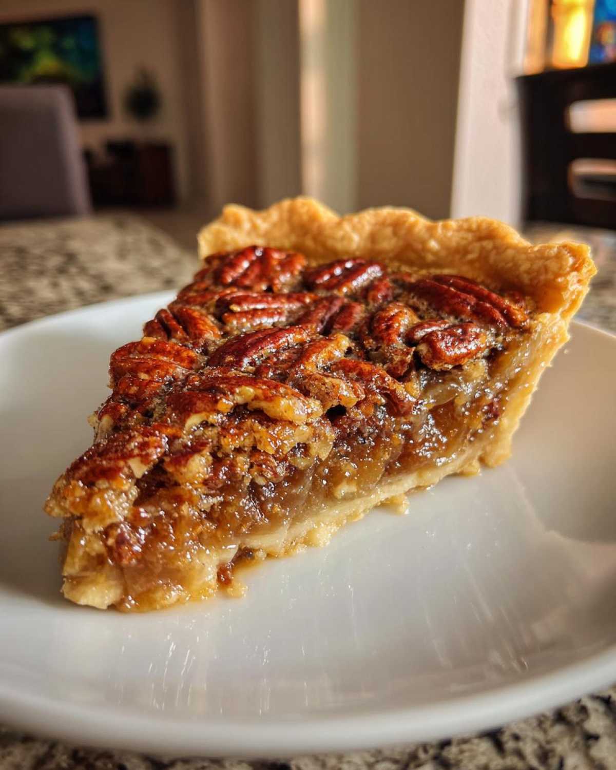 Brown Butter Bourbon Pecan Pie - detail 3