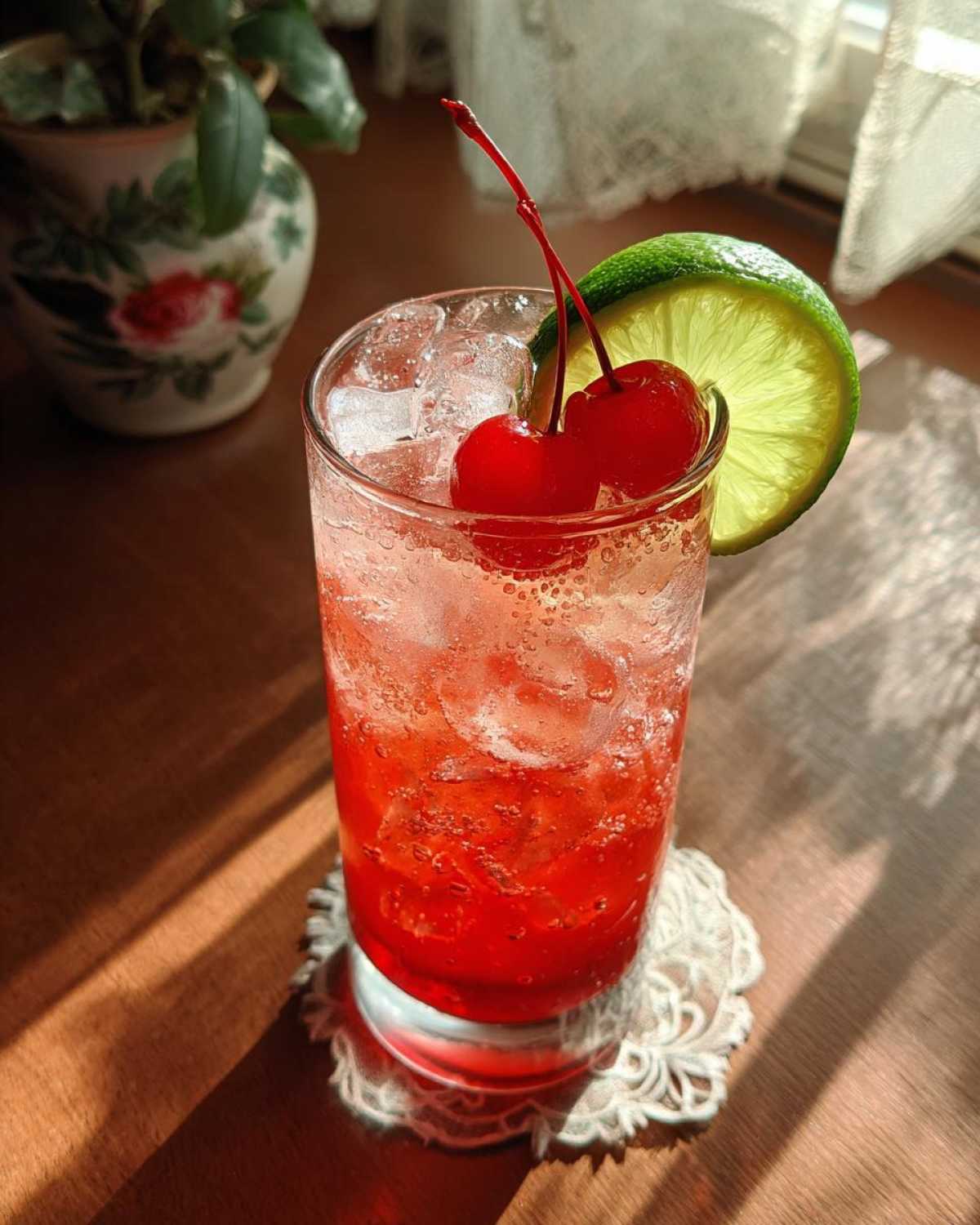 Cherry Limeade Cooler - detail 3