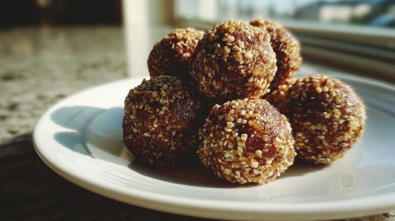 Cinnamon Apple Energy Bites (No-Bake)
