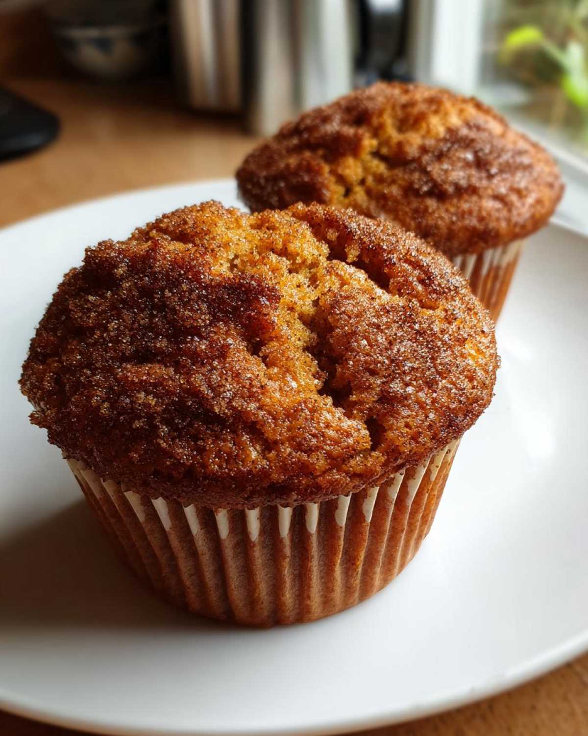 Classic pumpkin muffins - detail 2