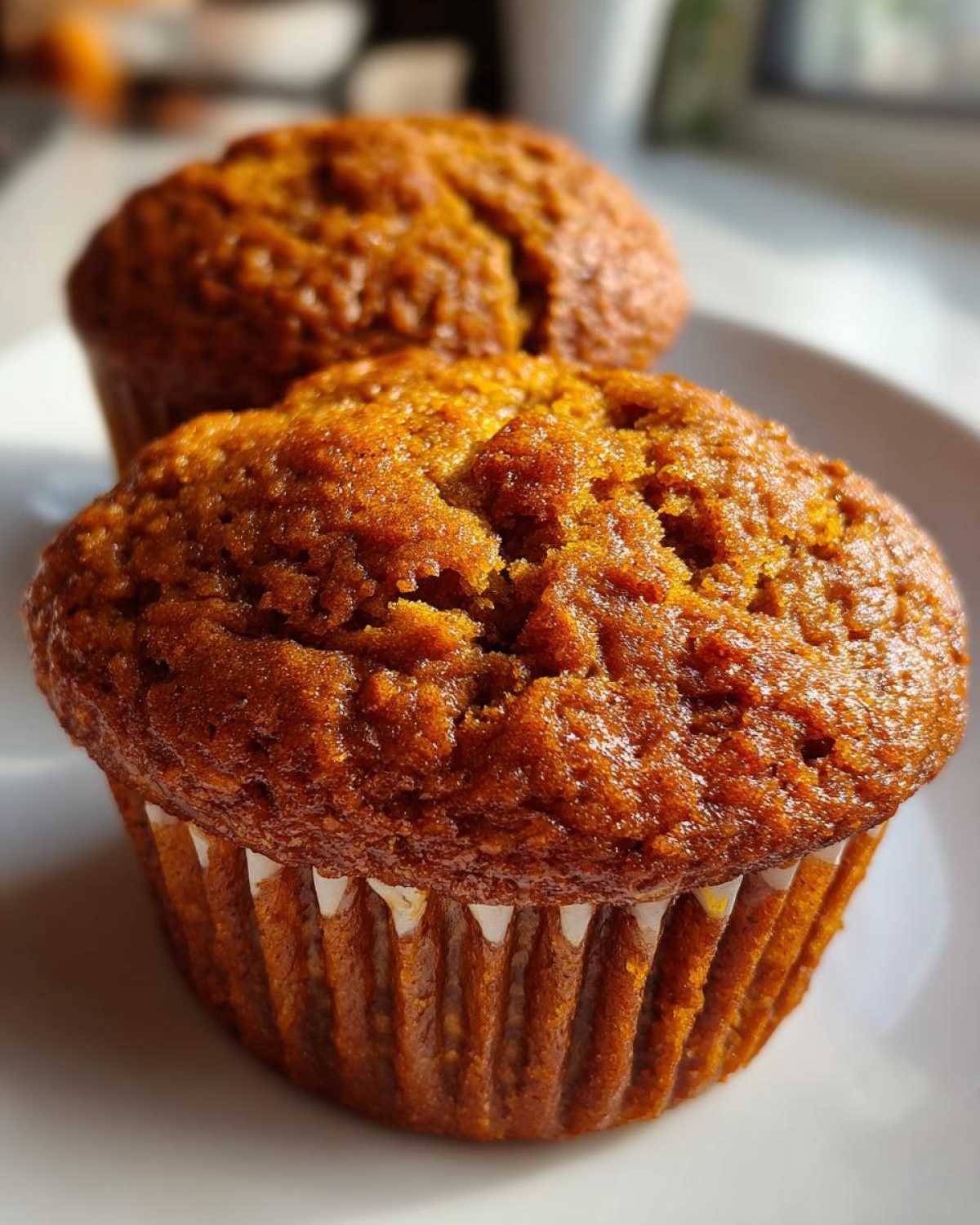 Classic pumpkin muffins - detail 4