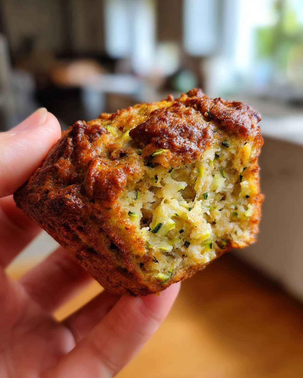 Classic zucchini muffins - detail 4