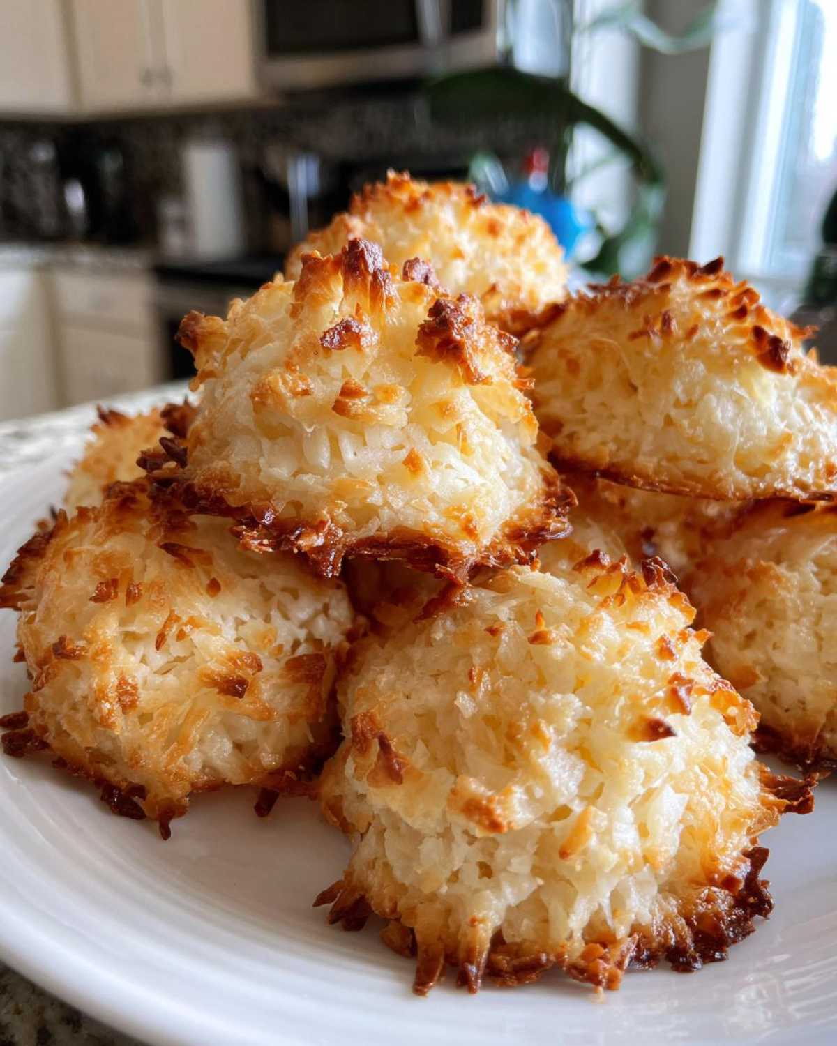Coconut Macaroons - detail 1