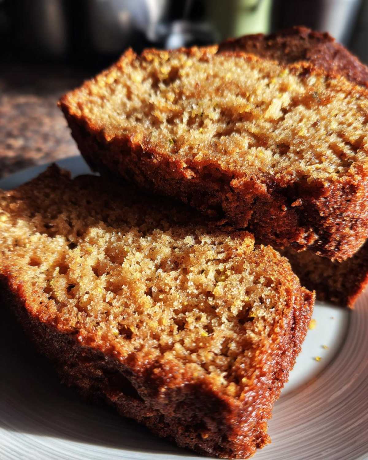 Cozy Fall Crockpot Zucchini Bread with Cinnamon & Spice - detail 1