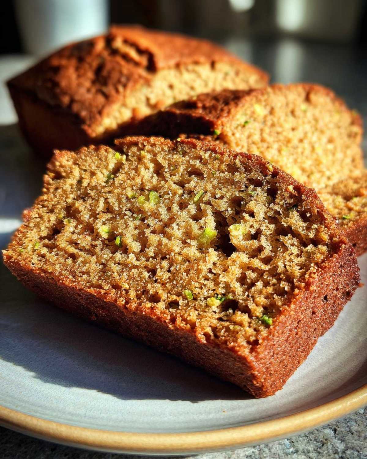 Cozy Fall Crockpot Zucchini Bread with Cinnamon & Spice - detail 2