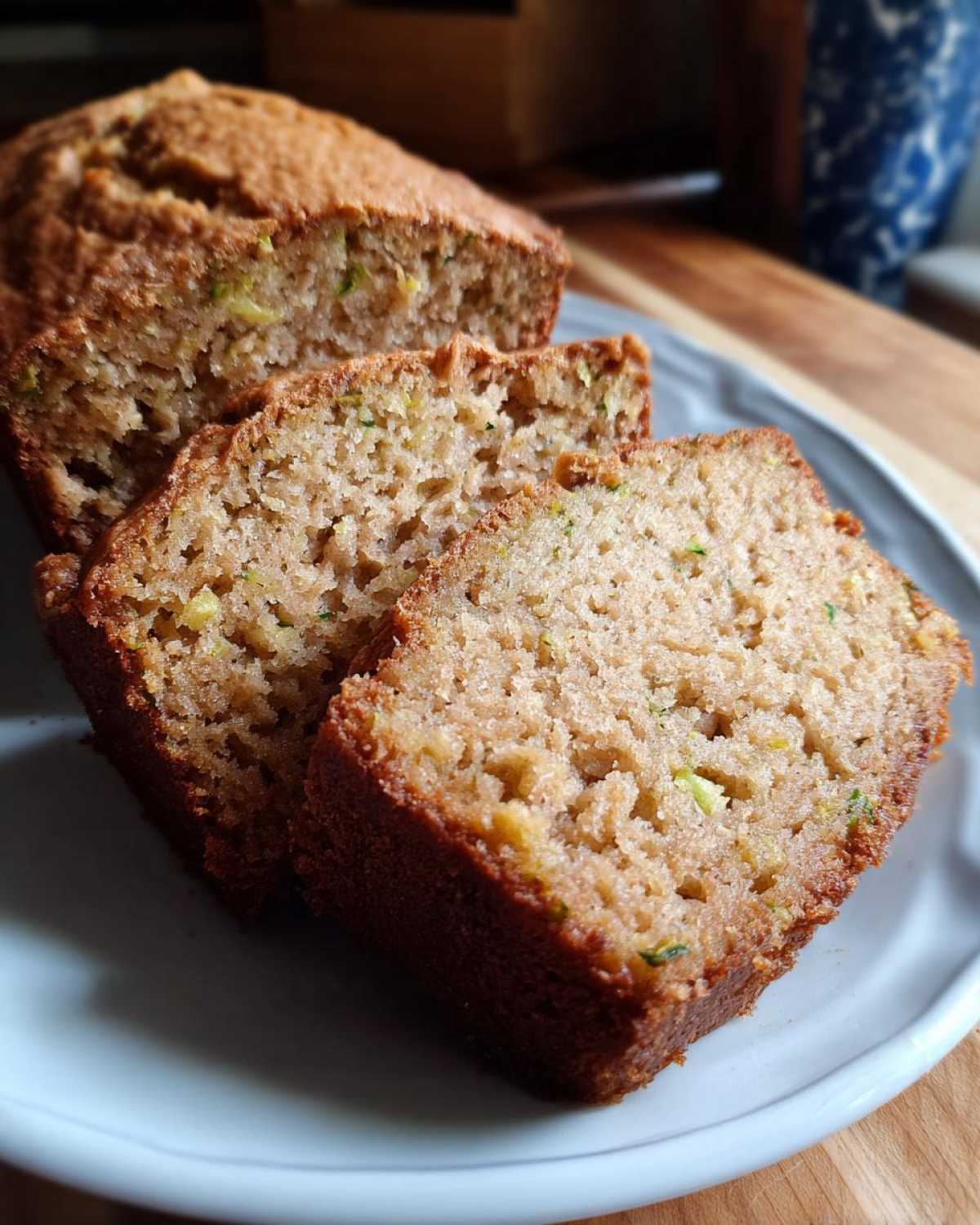 Cozy Fall Crockpot Zucchini Bread with Cinnamon & Spice - detail 3