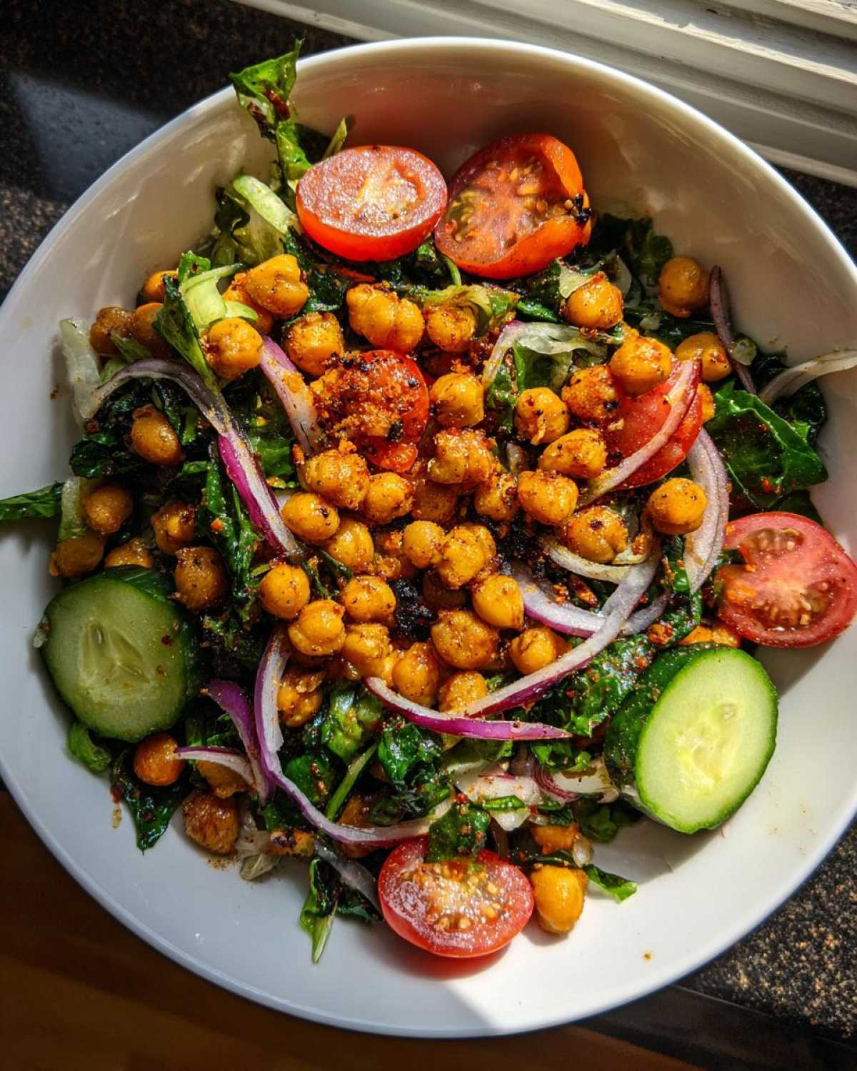 Crispy Chickpea Salad - detail 3