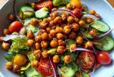 Crispy Chickpea Salad