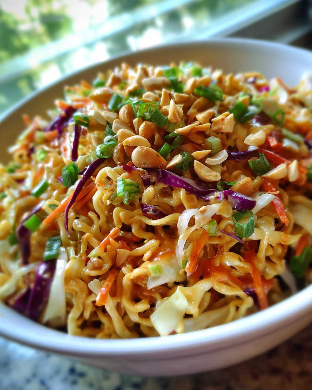 Crunchy Asian Ramen Slaw - detail 2