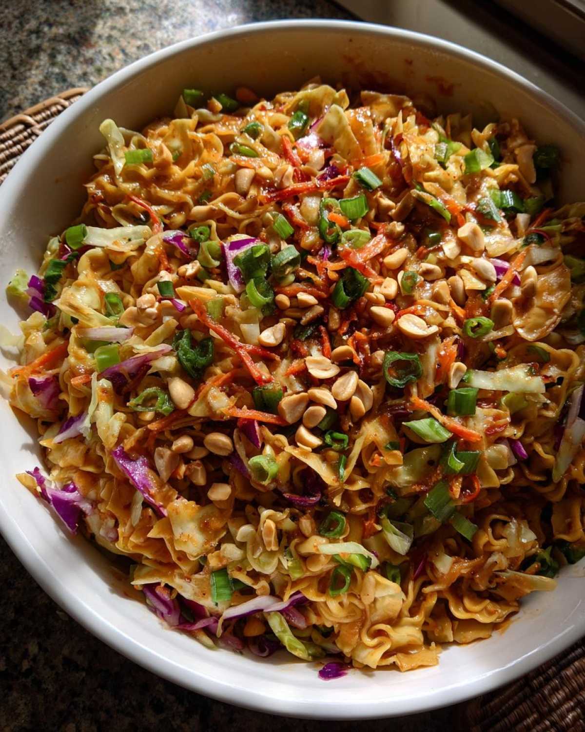 Crunchy Asian Ramen Slaw - detail 4