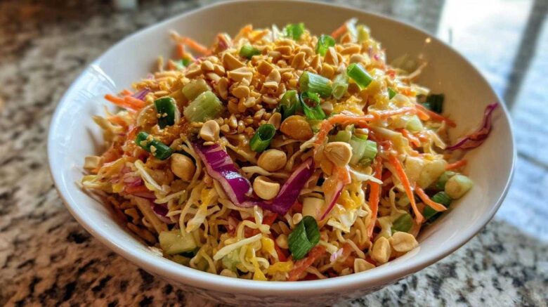 Crunchy Asian Ramen Slaw