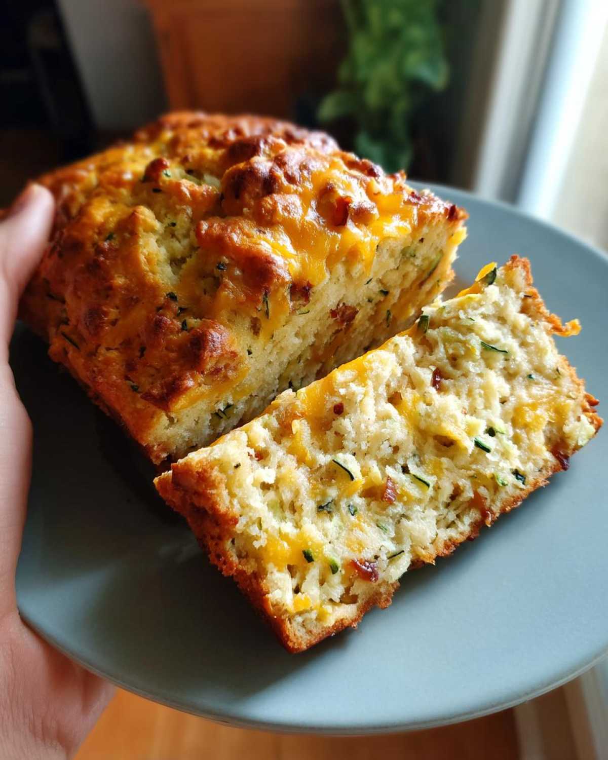 Fall Favorite: Crockpot Cheesy Zucchini Bread with a Savory Touch - detail 4