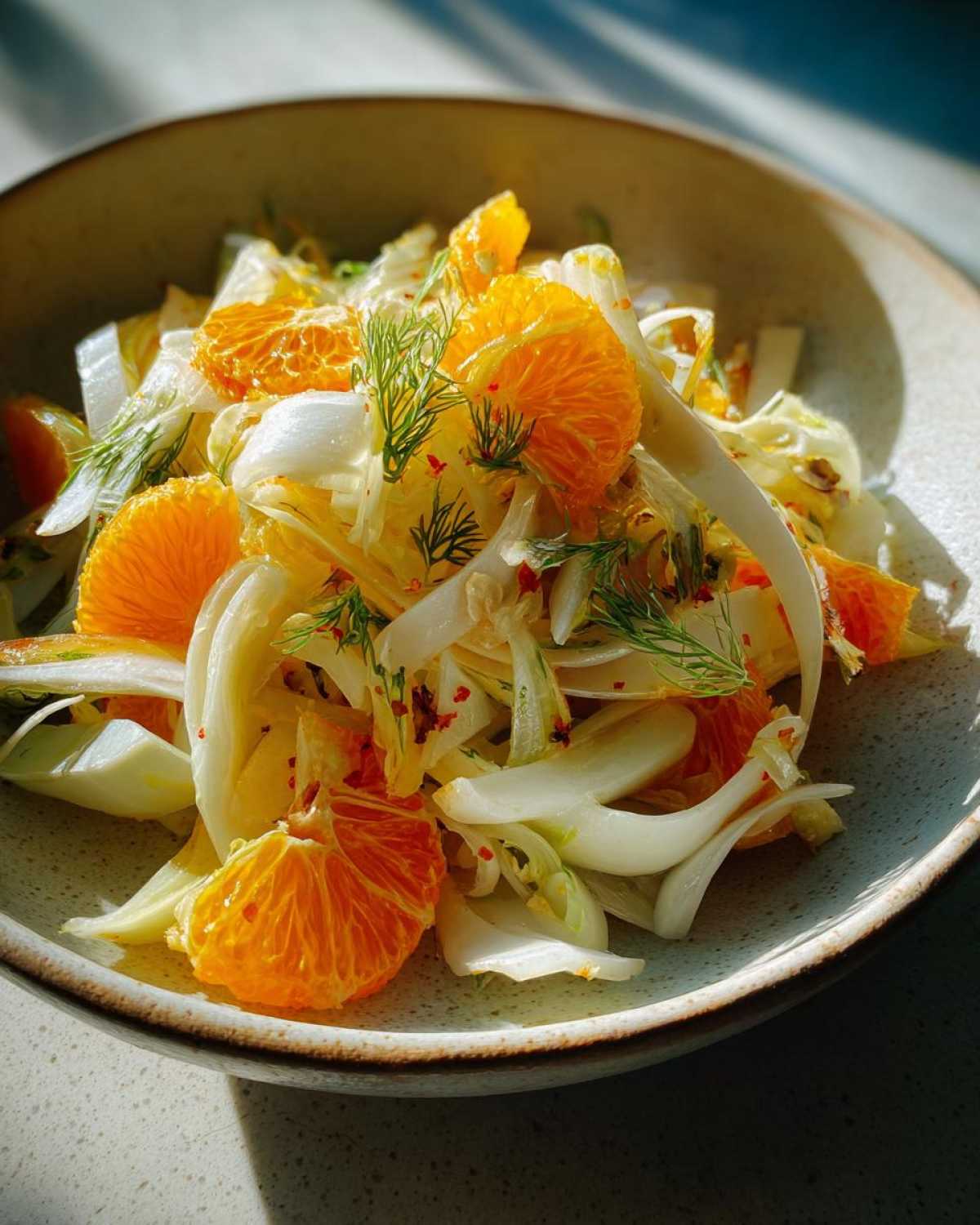Fennel & Orange Salad - detail 1