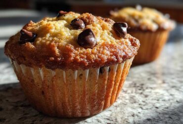 Gluten-free chocolate chip muffins