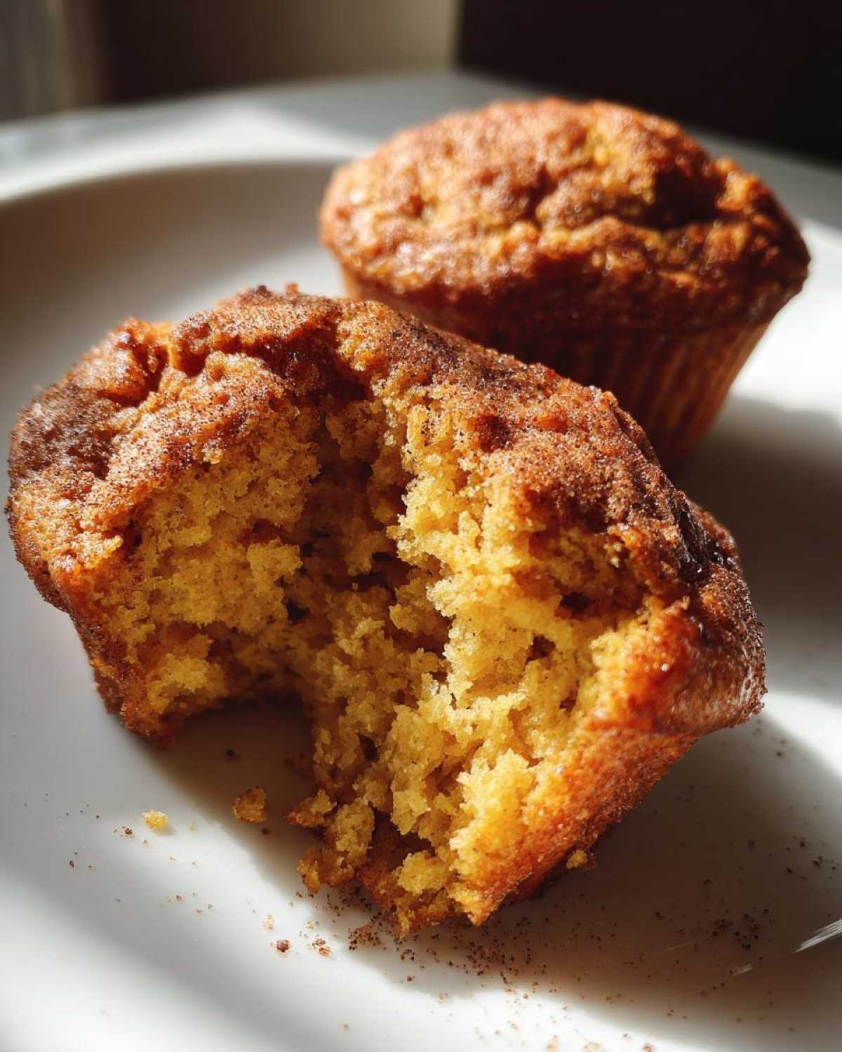 Gluten-free pumpkin muffins - detail 1
