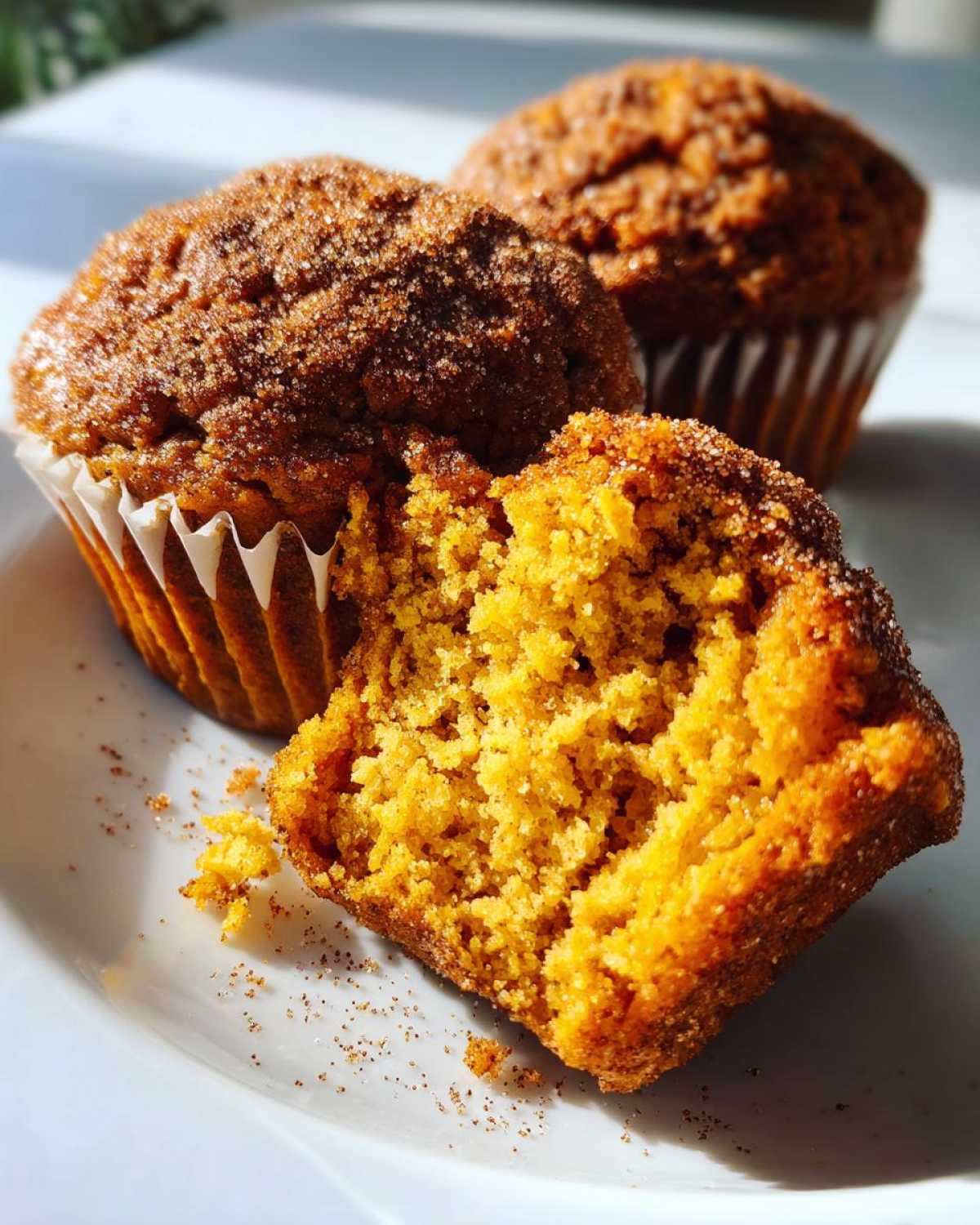 Gluten-free pumpkin muffins - detail 2