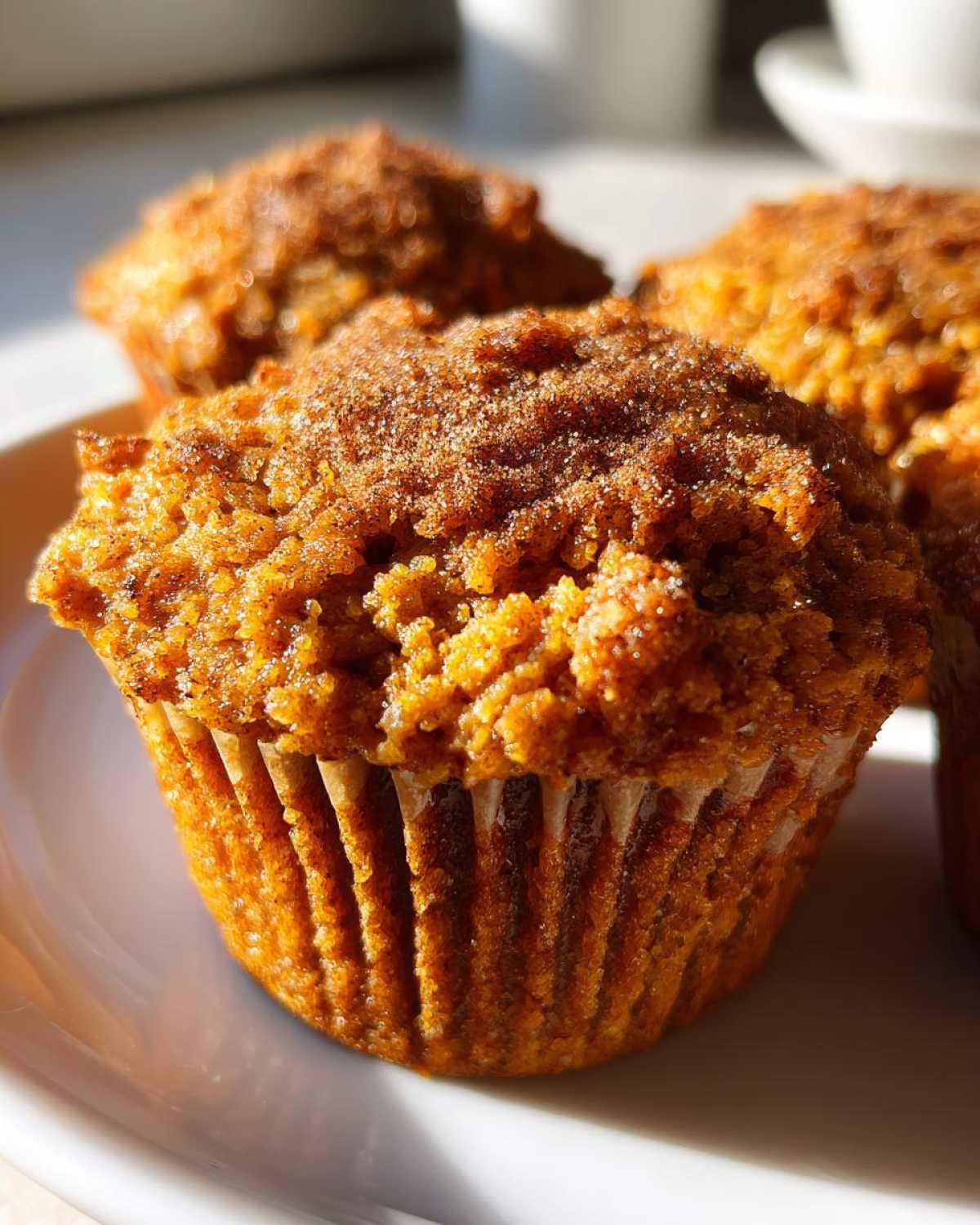 Gluten-free pumpkin muffins - detail 3
