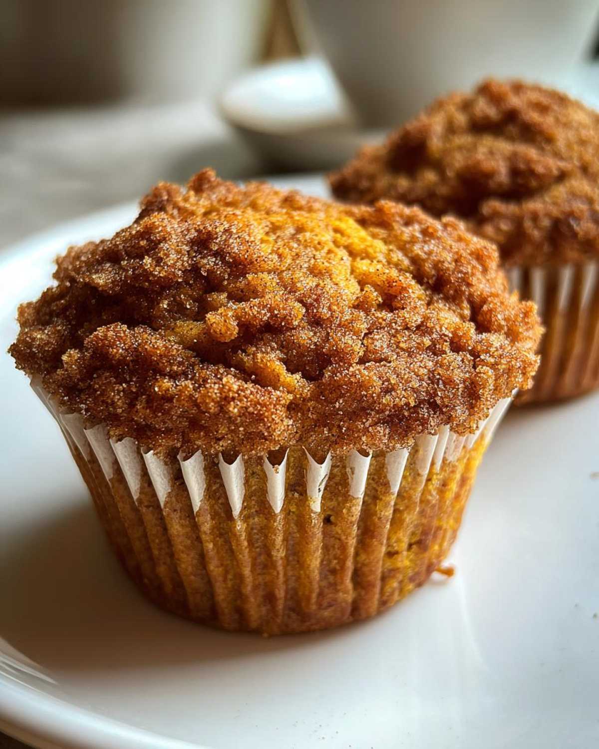 Gluten-free pumpkin muffins - detail 4