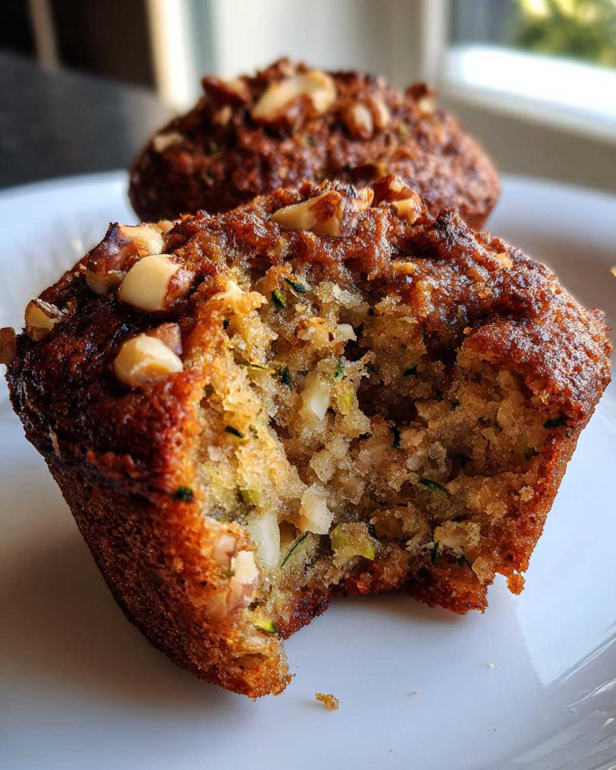 Gluten-free zucchini muffins - detail 1