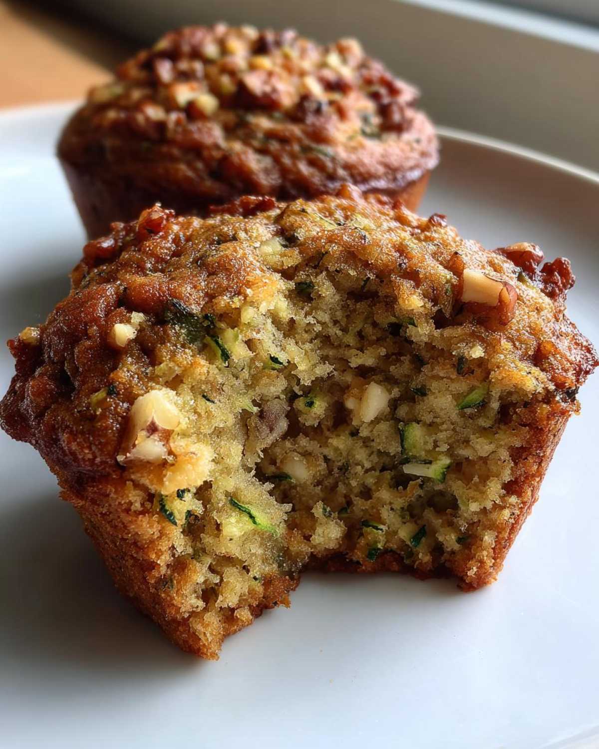 Gluten-free zucchini muffins - detail 2