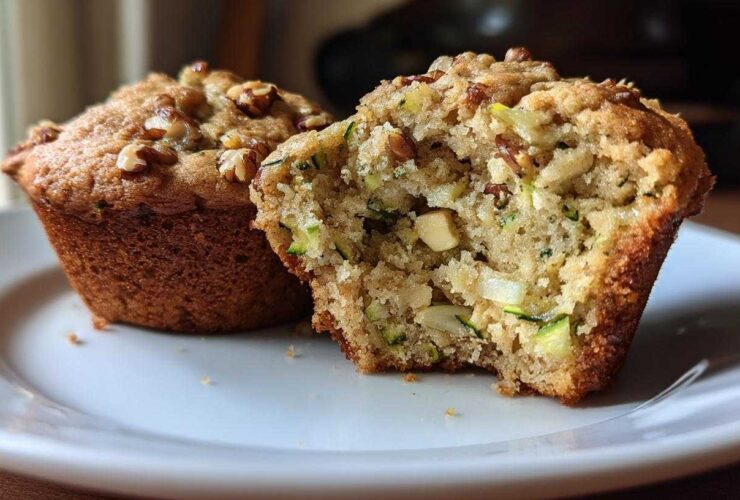 Gluten-free zucchini muffins