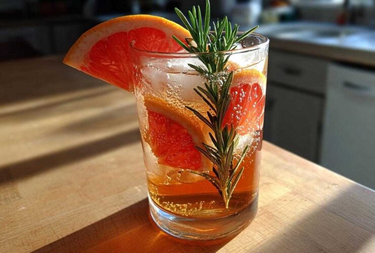 Grapefruit Rosemary Gin & Tonic