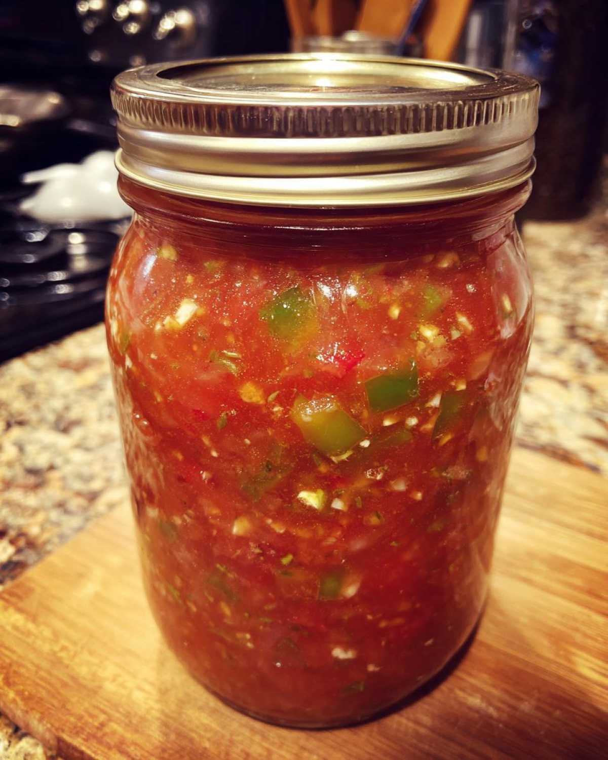 Homemade Canned Salsa (Summer Harvest) - detail 4