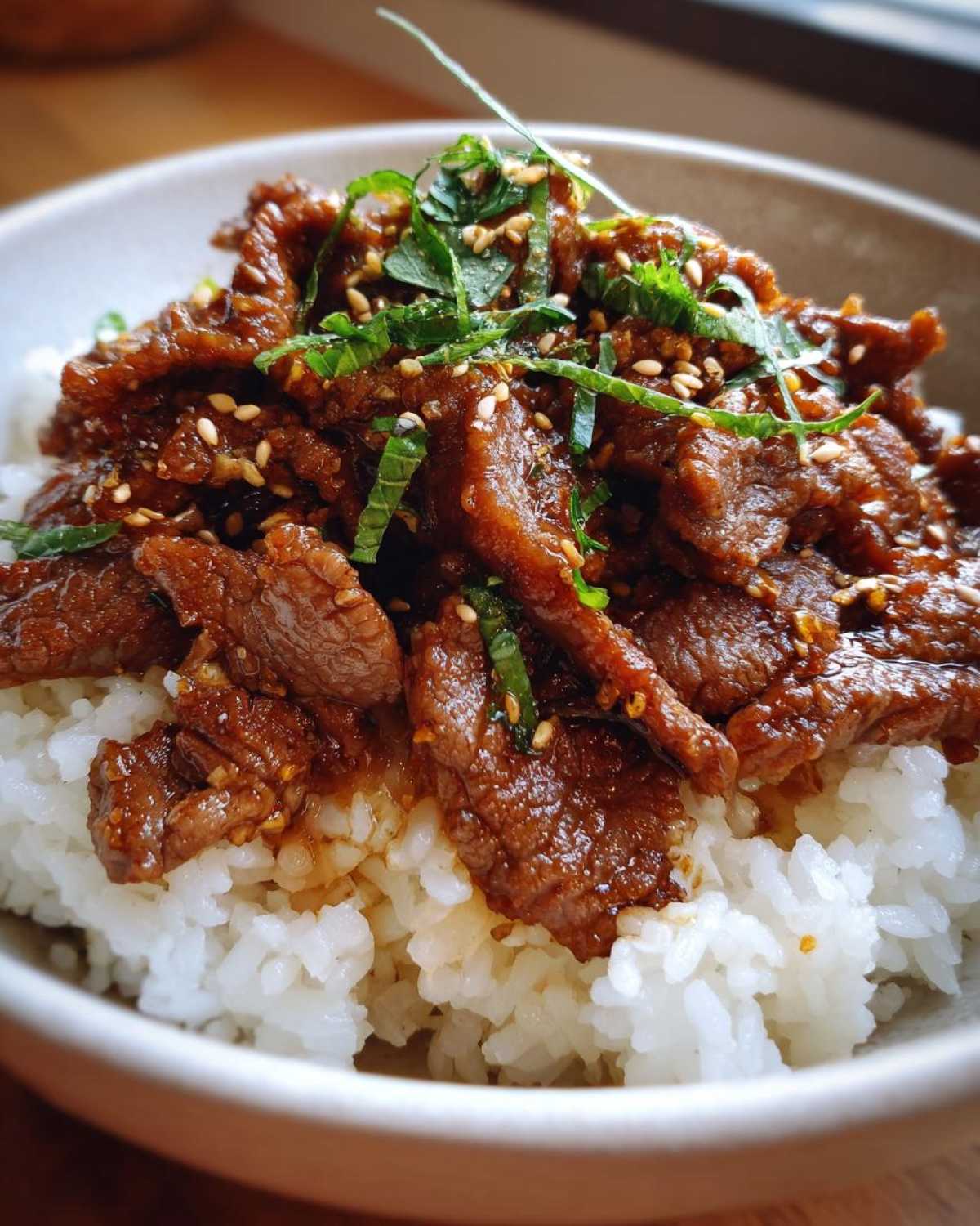 Korean Beef Bowl (Bulgogi) - detail 4