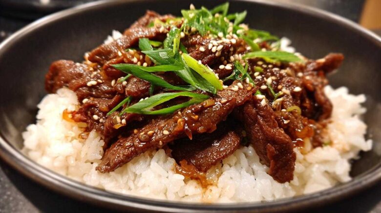 Korean Beef Bowl (Bulgogi)
