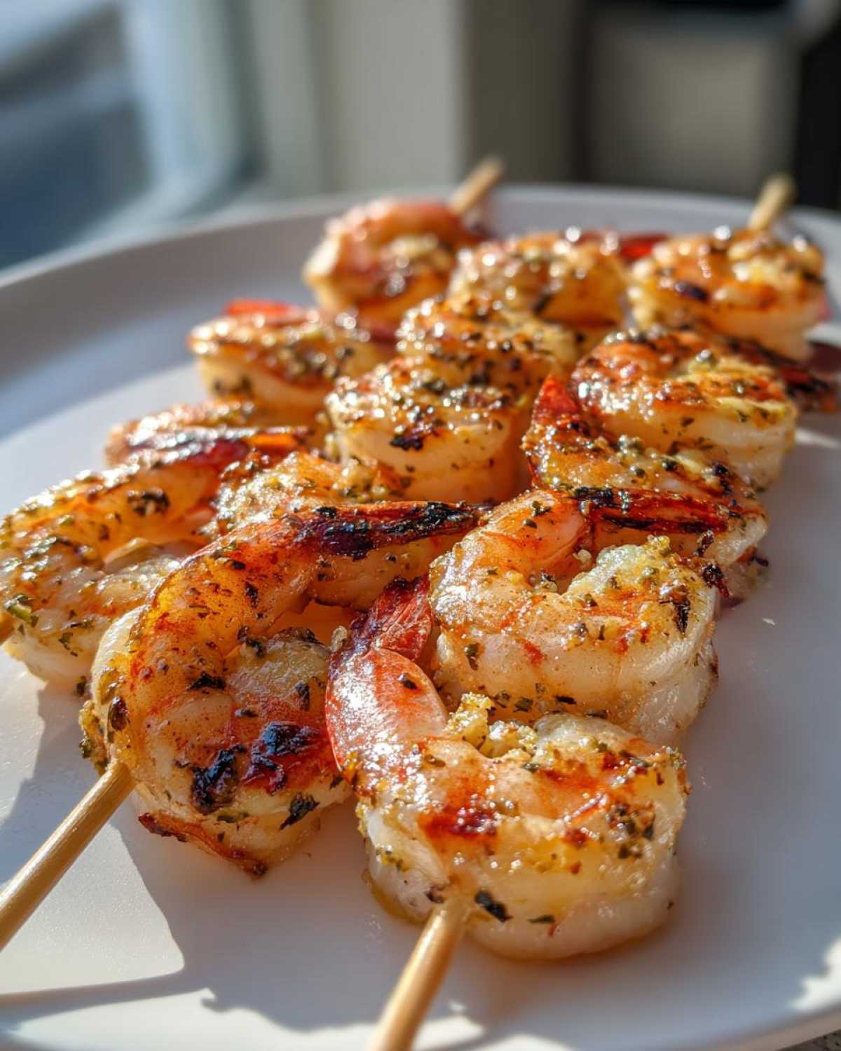 Lemon Garlic Shrimp Skewers - detail 4
