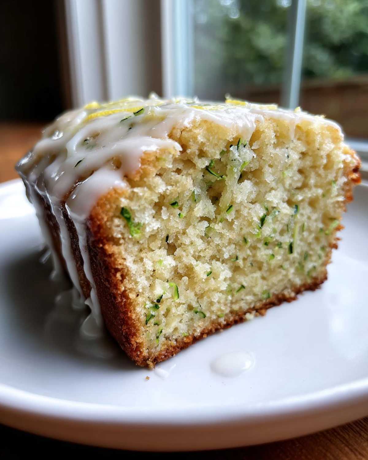Lemon-Glazed Zucchini Bread - detail 2