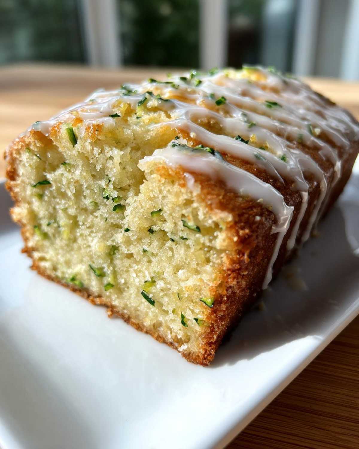Lemon-Glazed Zucchini Bread - detail 3