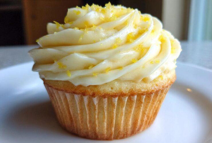 Lemon Vanilla Cupcakes