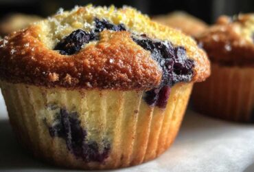 Lemon blueberry muffins
