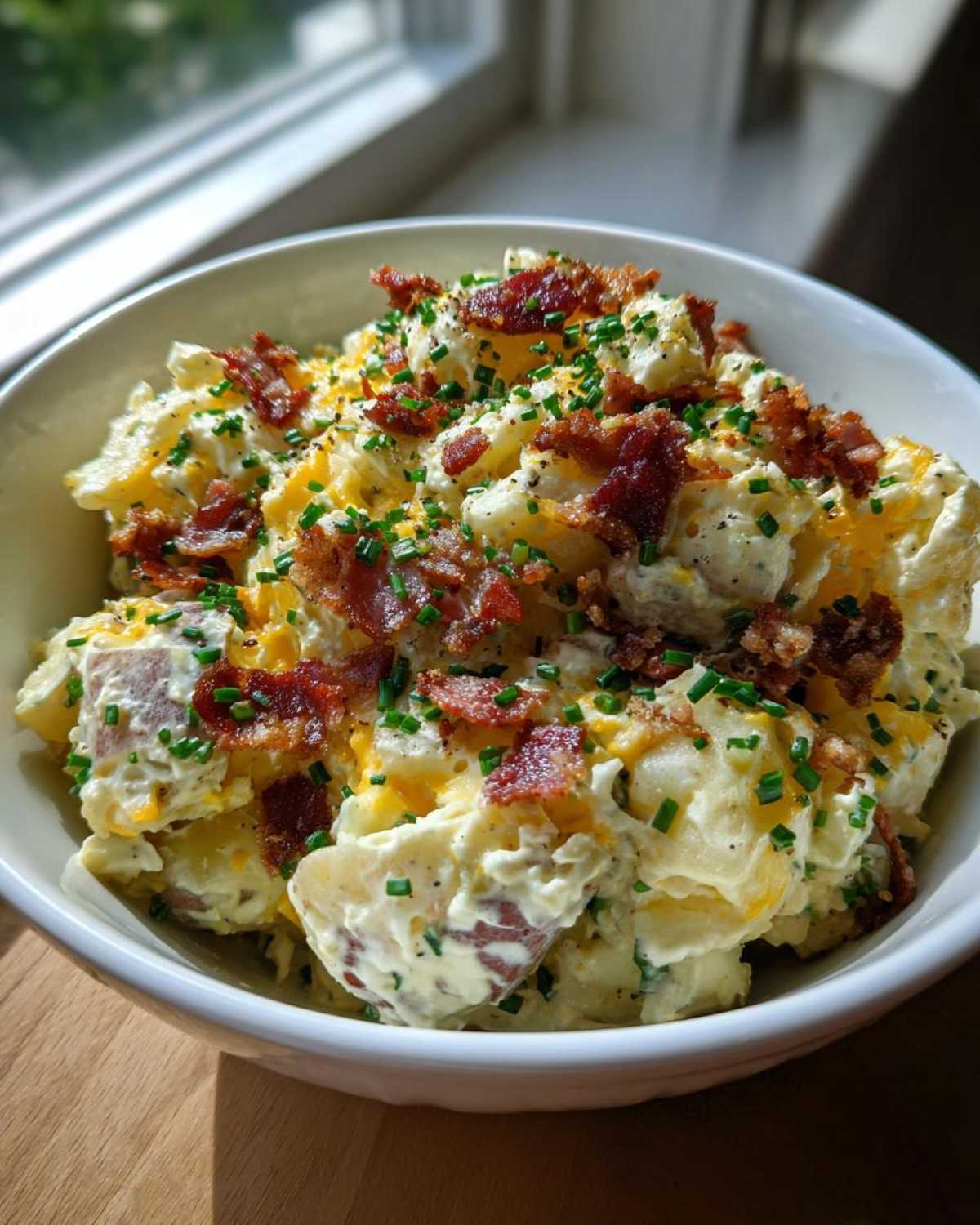 Loaded potato salad - detail 1
