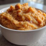 Maple Cinnamon Sweet Potato Mash