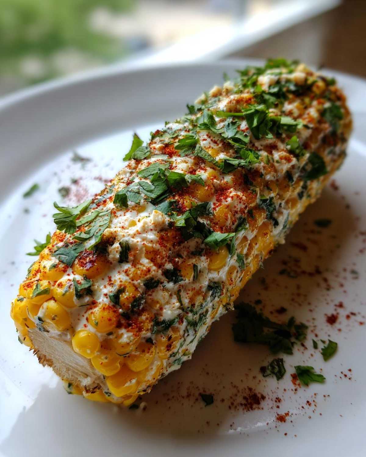 Mexican street corn - detail 1