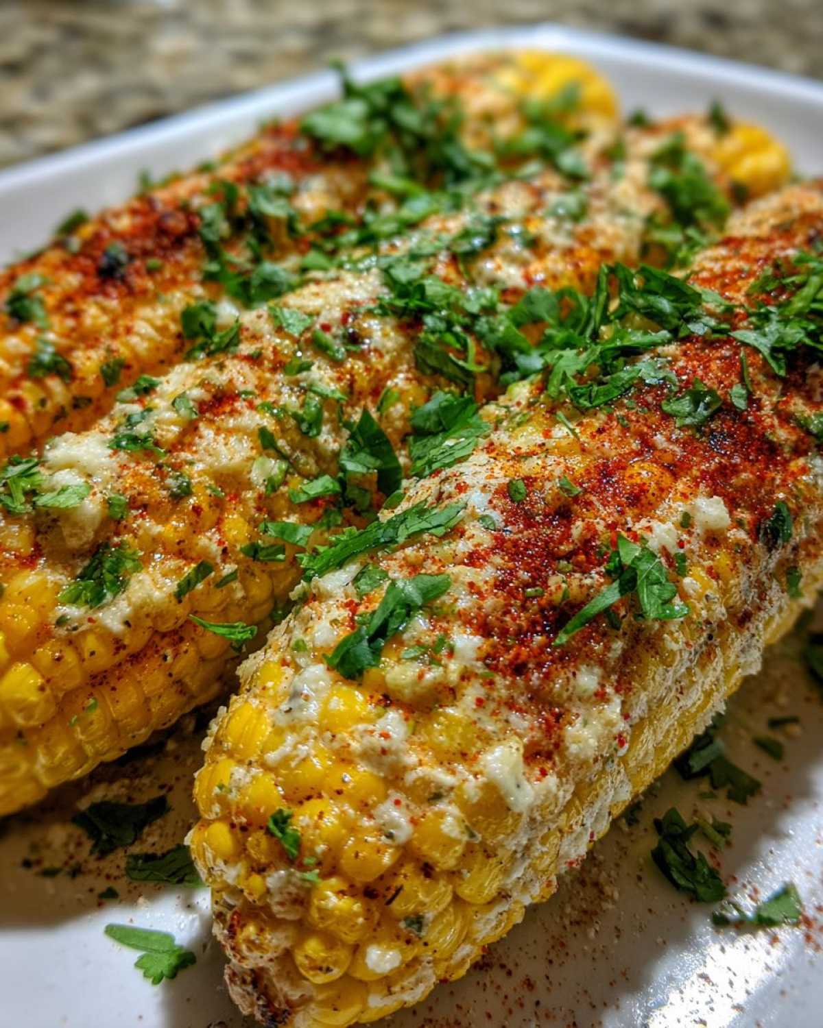 Mexican street corn - detail 2