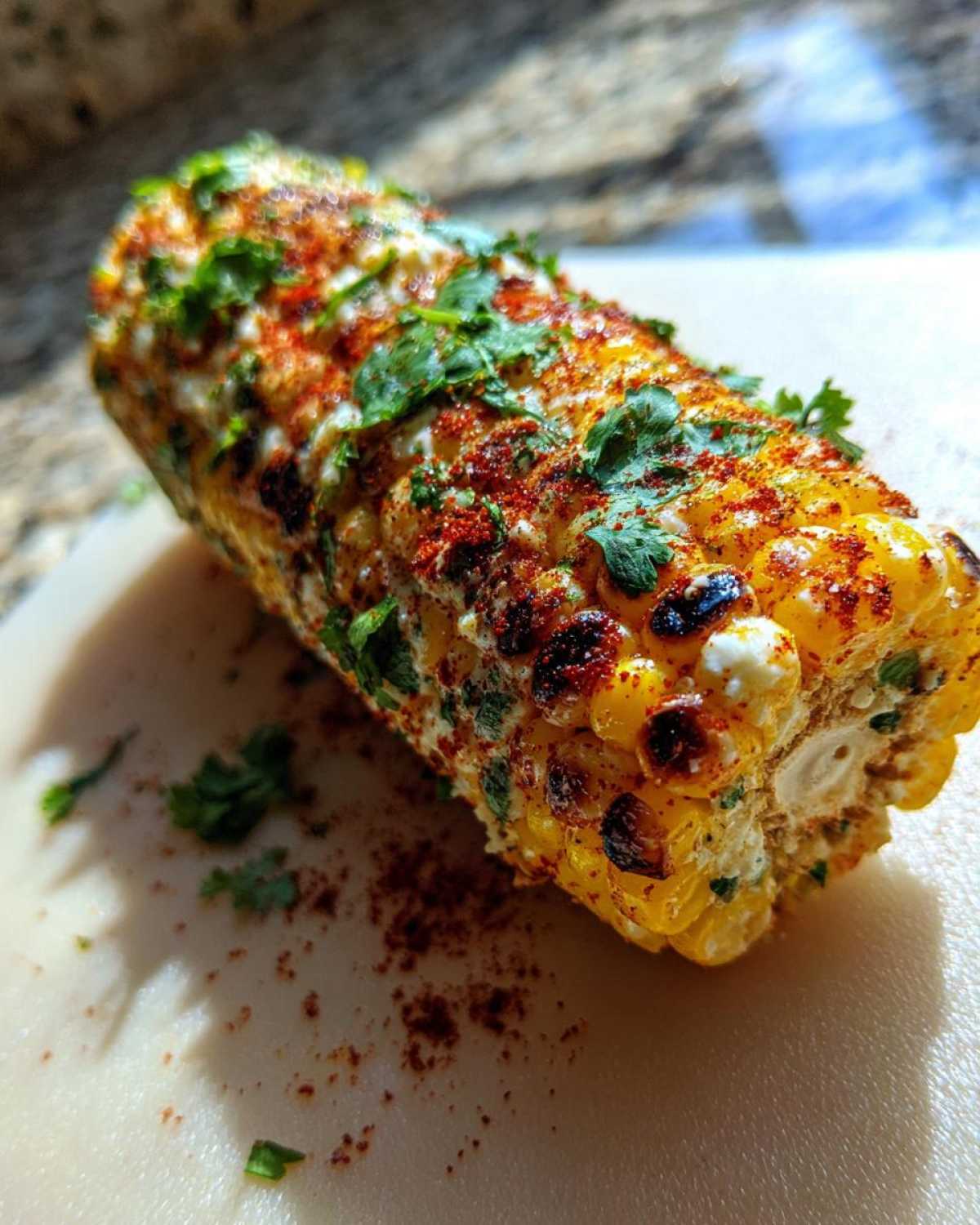 Mexican street corn - detail 3