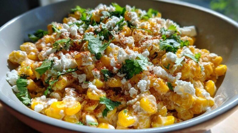 Mexican street corn bowl