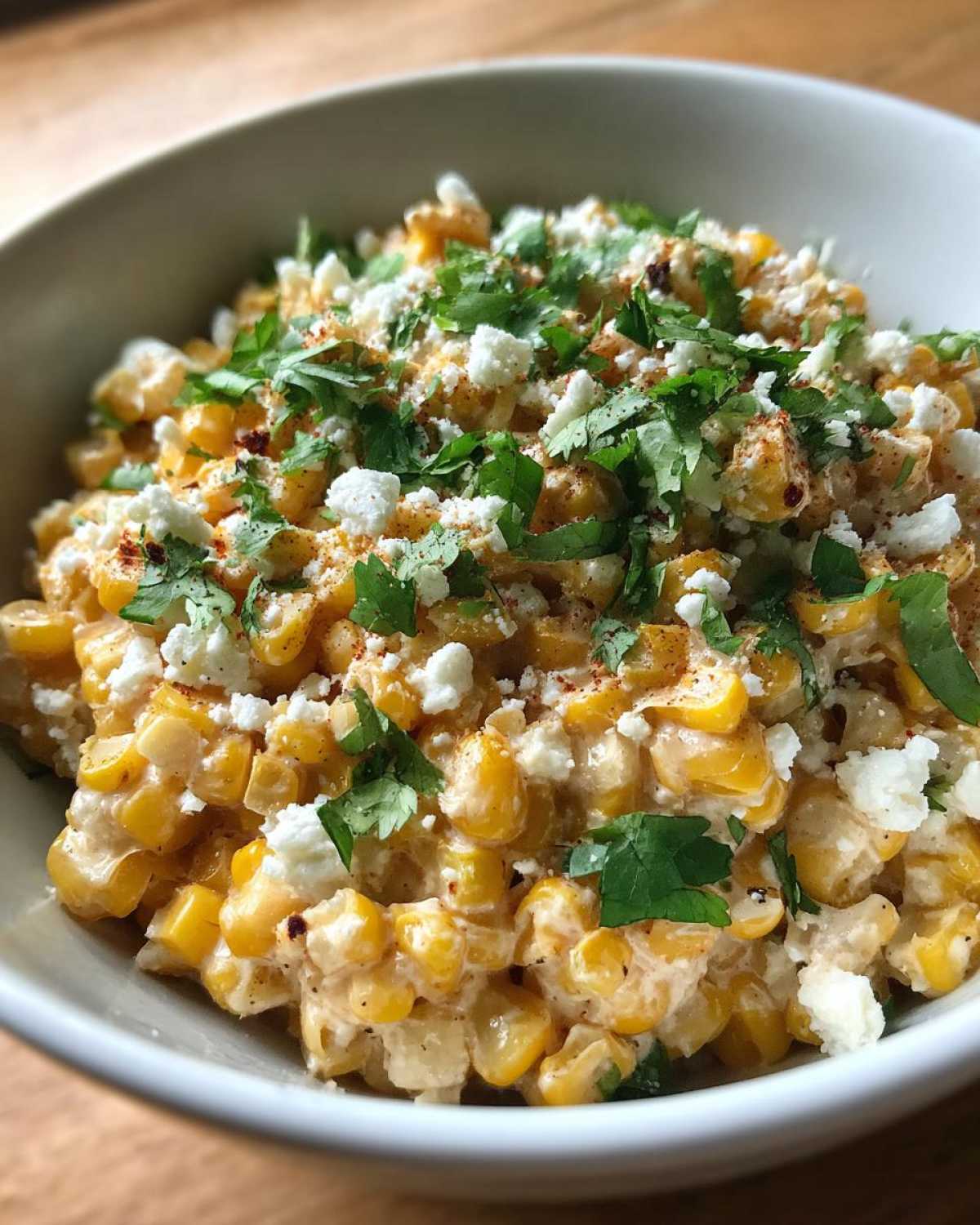 Mexican street corn salad - detail 1