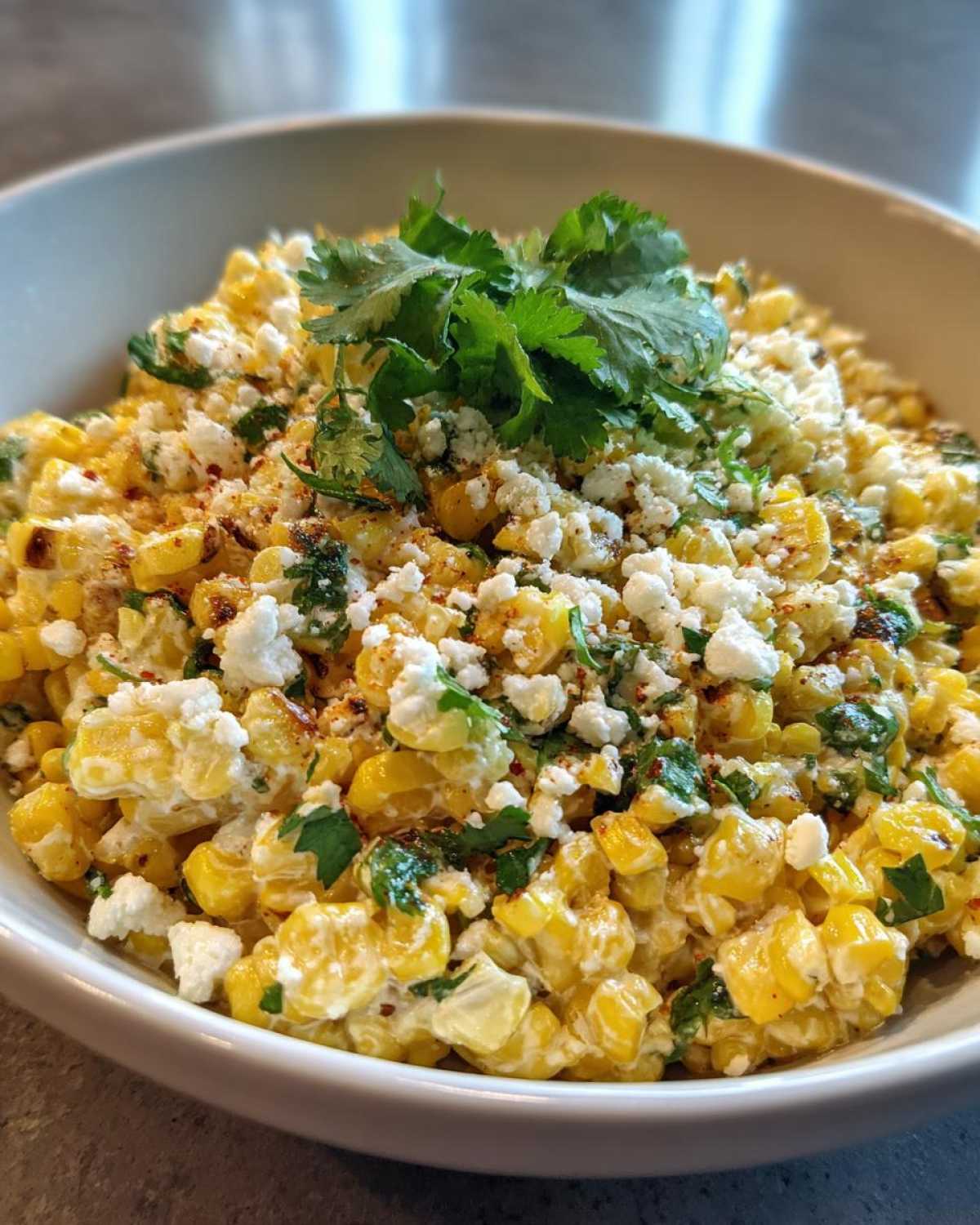 Mexican street corn salad - detail 2