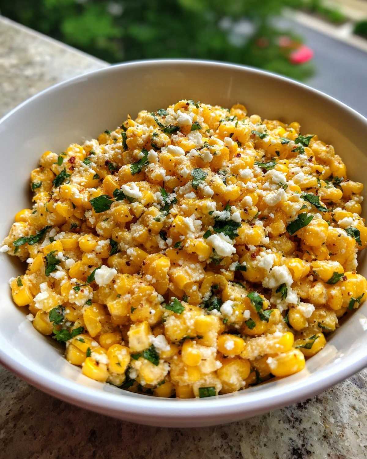 Mexican street corn salad - detail 4