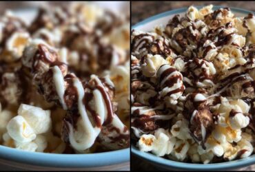 Mocha Drizzle Popcorn