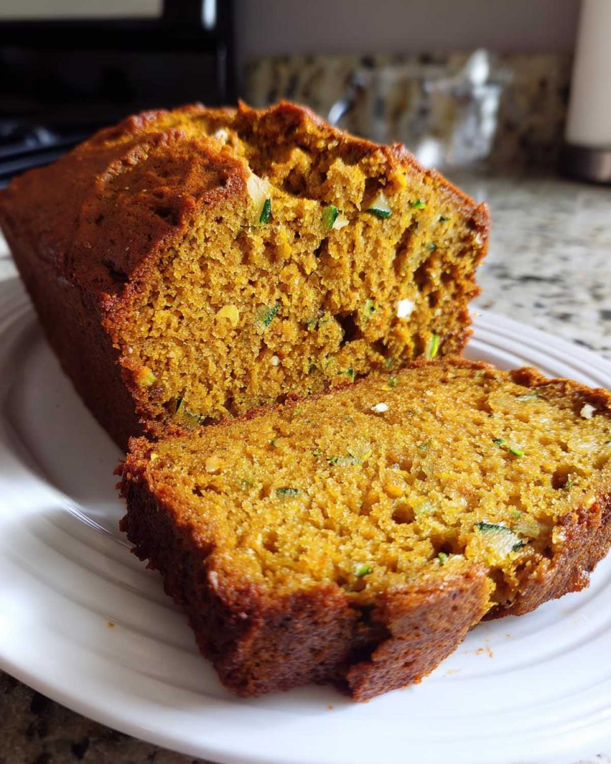 Moist Pumpkin Zucchini Bread — A Perfect Fall Crockpot Treat - detail 3